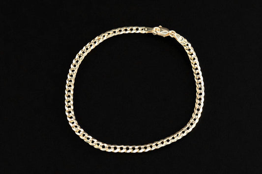 10K Figaro Bracelet – 8in / Pulsera Figaro 10K – 8 Pulgadas